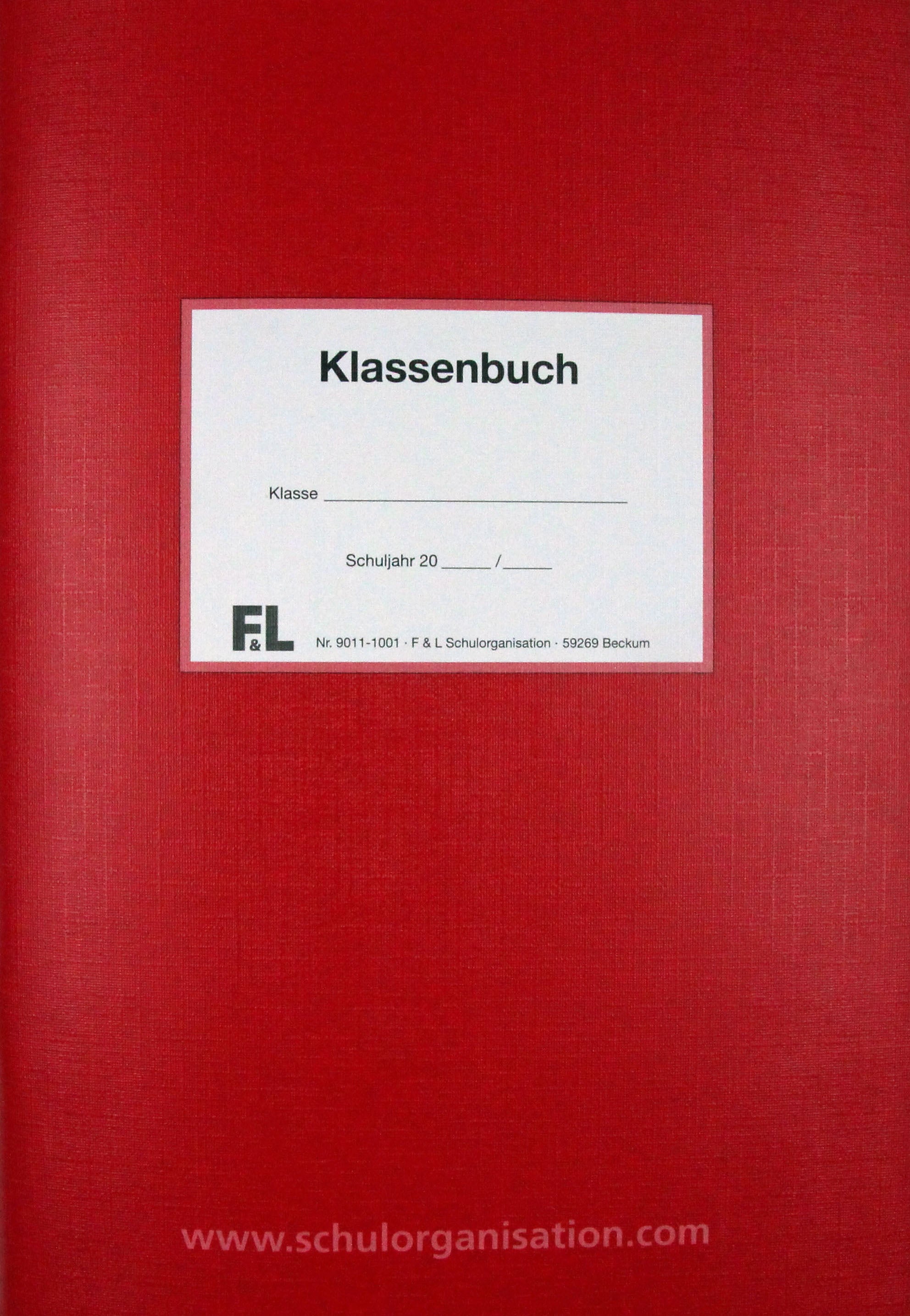 Klassenbuch F&L 9011-1001-2