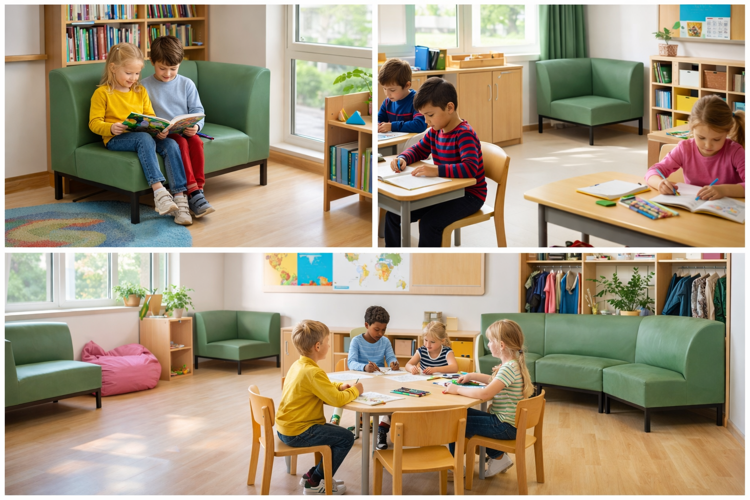 Project moduleOne Sofa 1er - mit Abschluß rechts