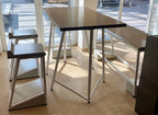 Beton Stehtisch mit Metallgestell „3EK high“