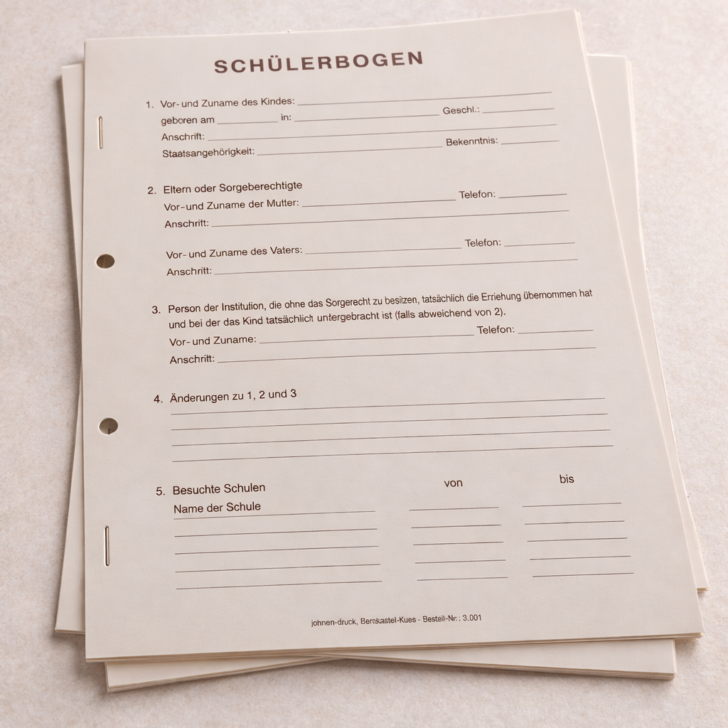 Schülerbögen 3001