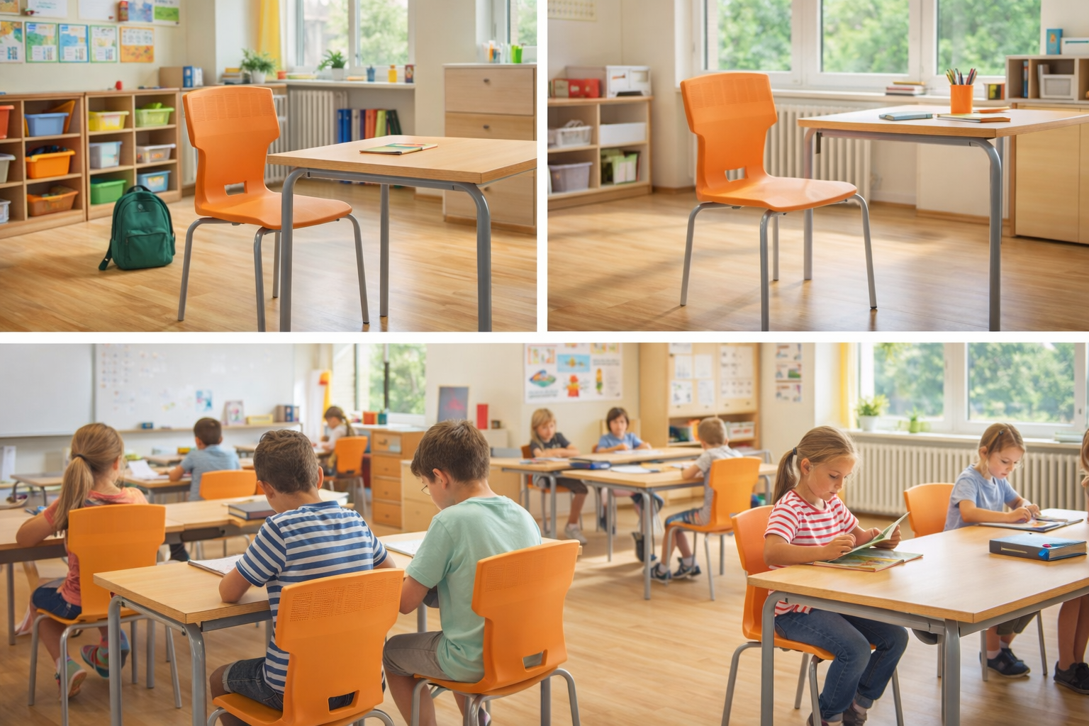 Project Kiboo Schülerstuhl - Vierbein