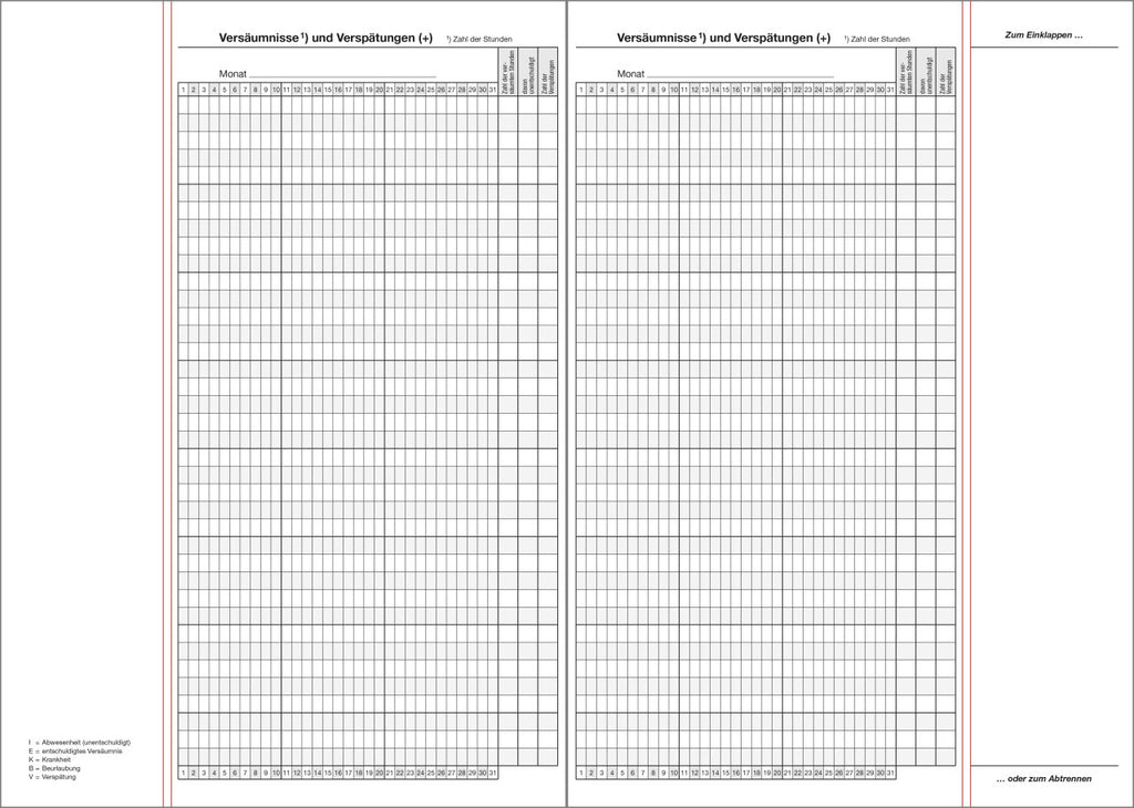 Klassenbuch F&L 9095-1050-U