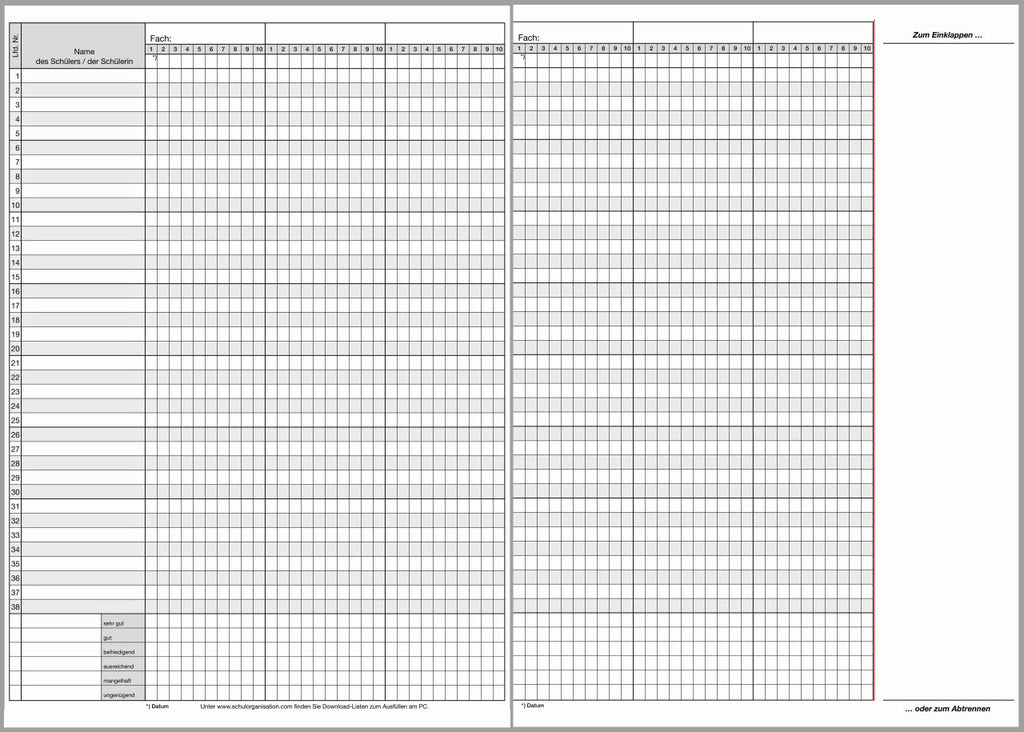 Klassenbuch F&L 9095-1204