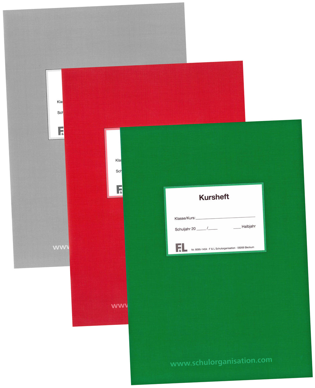 Klassenbuch F&L 9095-1404 - Kursheft Schuljahr