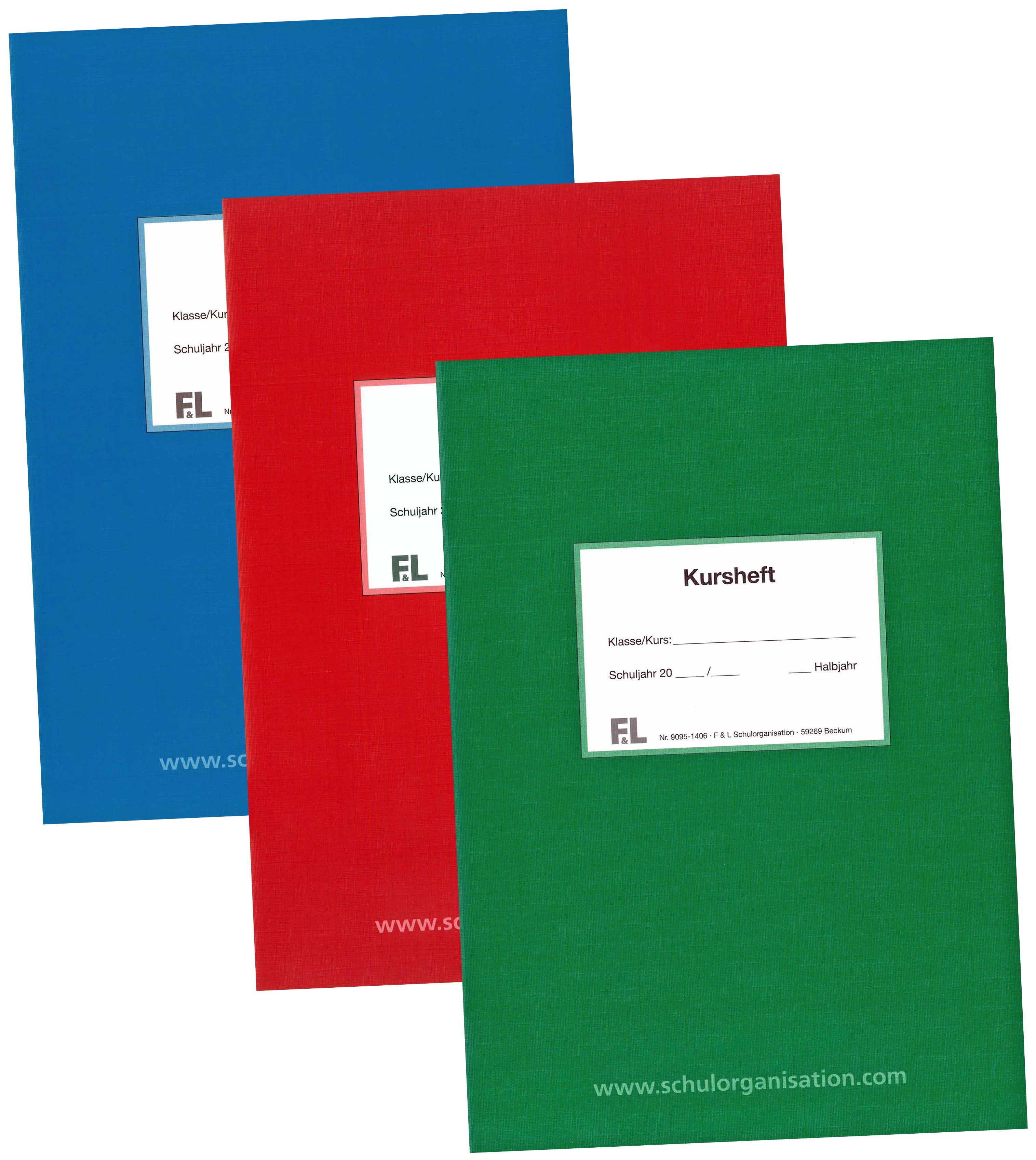 Klassenbuch F&L 9095-1406 - Kursheft Schuljahr