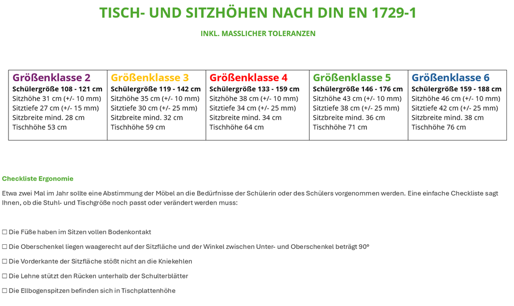 Project Logo Schülertisch 2er - feste Tischhöhe