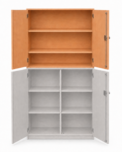 Aufsatzschrank - geschlossen 92 cm hoch