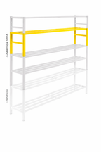 Aufsatzregal einfach, für hohe Schuhe (SRAZ)