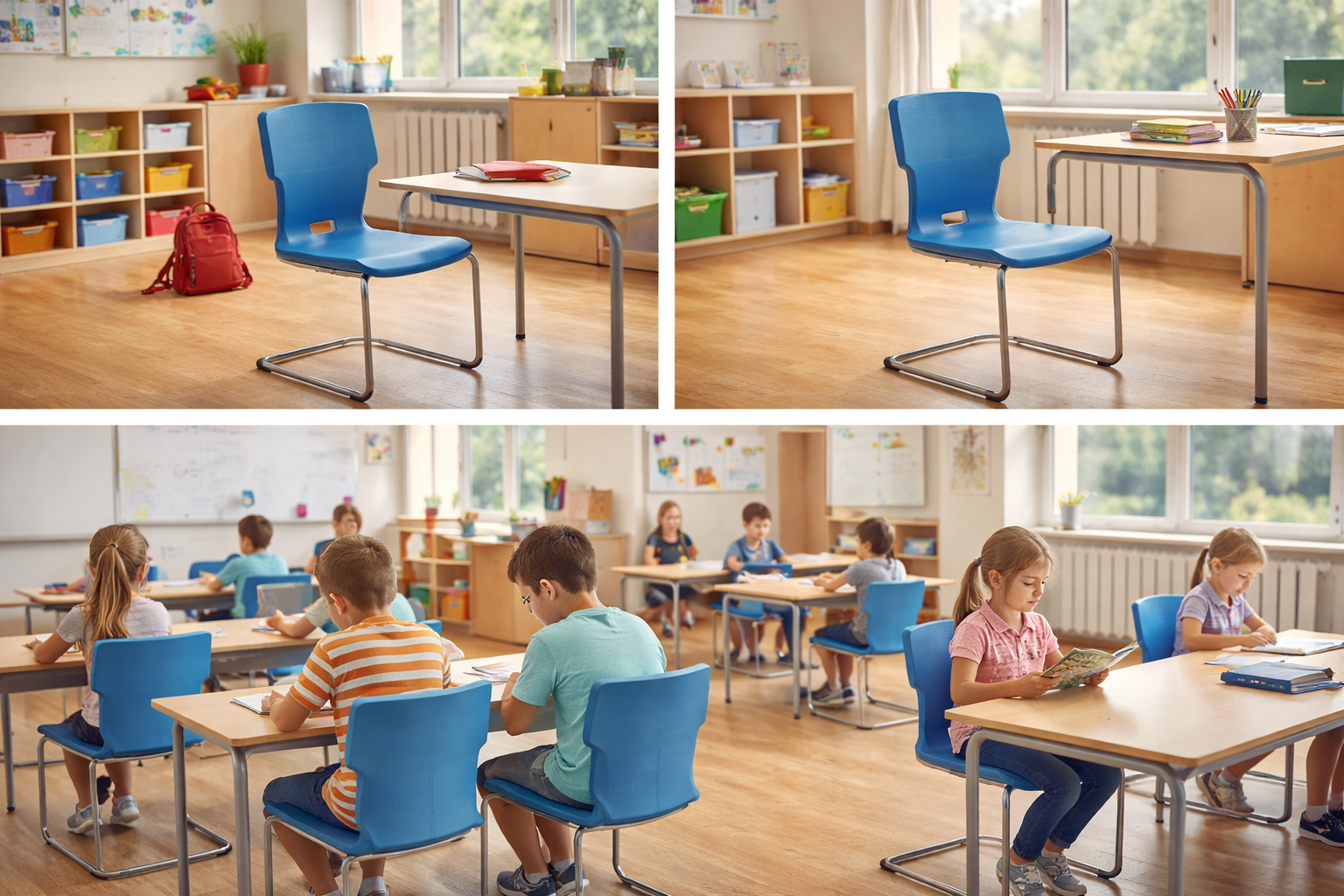Project Kiboo Schülerstuhl - Freischwinger (Größe 6)