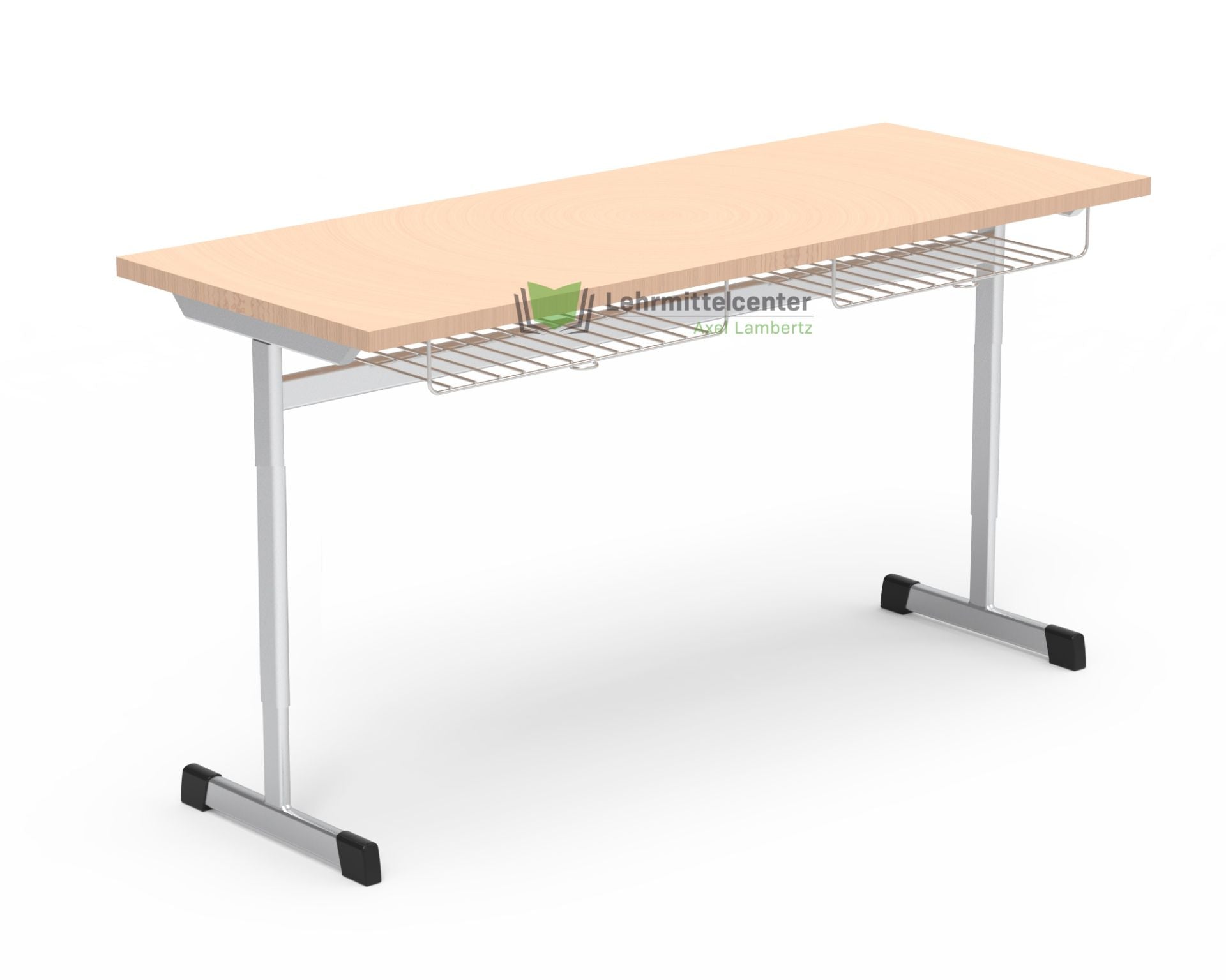 Project Logo 2er Schülertisch - höhenverstellbar Größe 3-7