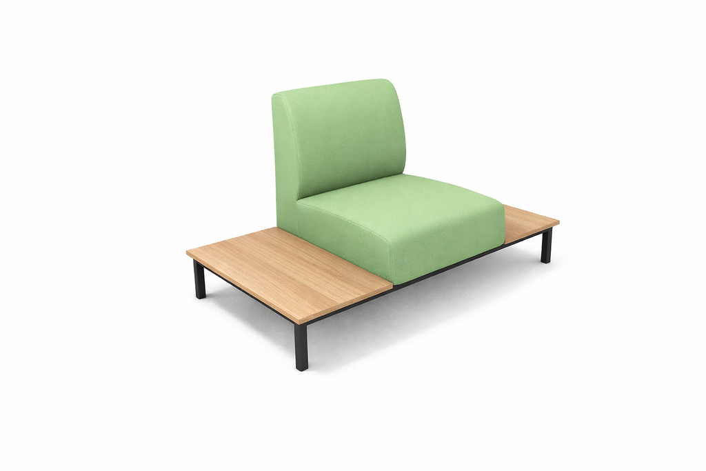 Project moduleOne Sofa 1er - mit Ablage beidseitig