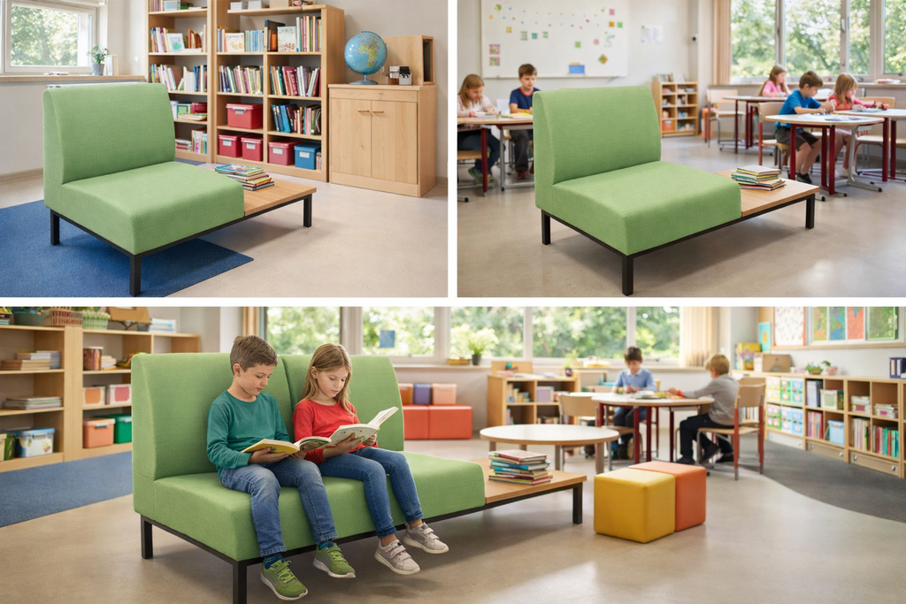 Project moduleOne Sofa 1er - mit Ablage rechts