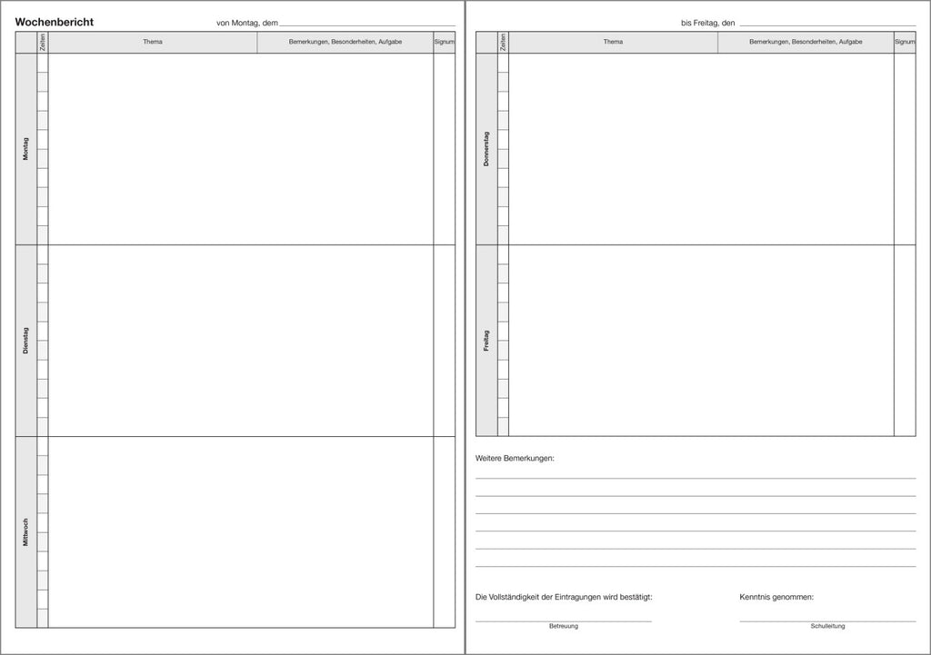 Klassenbuch F&L Gruppenheft 9011-1510-3 - OGS
