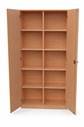 Schrank mit Mittelwand 190 cm hoch