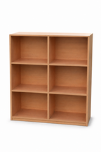 Unterregal mit Mittelwand 98 cm hoch