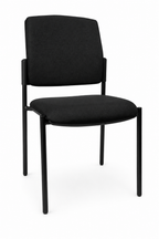 Freischwinger Besucherstuhl - Sitz und Rückenlehne gepolstert LCT B10