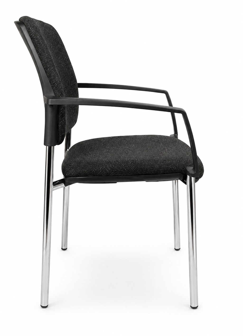 Freischwinger Besucherstuhl - Sitz und Rückenlehne gepolstert LCT B10